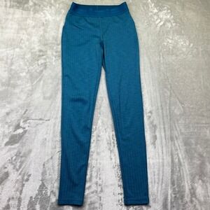 Prana Luminance Teal Leggings Athleisure XS Womens Yoga Workout Activewear